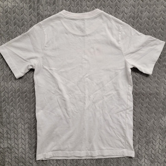 Nike Tee Kids Size XL AR5249-100 "Just Do It" Black White W/ Red Swoosh Womens - Picture 9 of 10